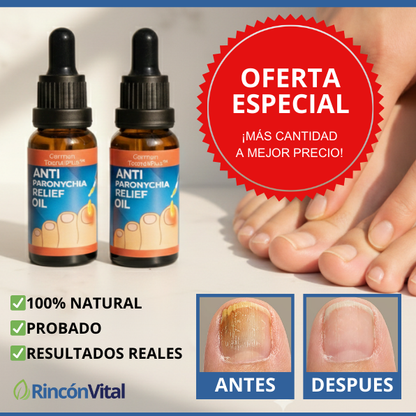 TRATAMIENTO NATURAL ANTIHONGOS - German ToenailPlus 2X1