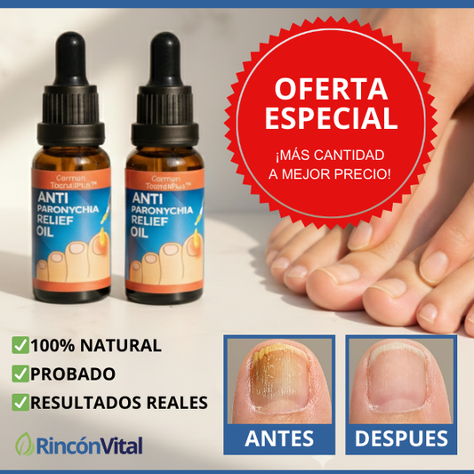 TRATAMIENTO NATURAL ANTIHONGOS - German ToenailPlus 2X1